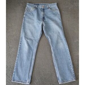 Vtg Levis 505 Jeans Mens 34x30 Made USA Y2K‎ 2002 Blue Denim